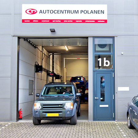 Gevelaanzicht Autocentrum Polanen